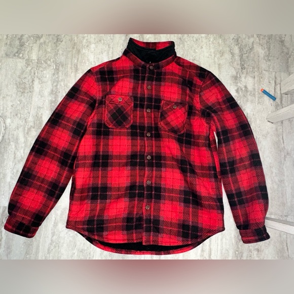 Weatherproof Other - Weatherproof Men's Plaid Heavy Flannel Shirt Jacket
